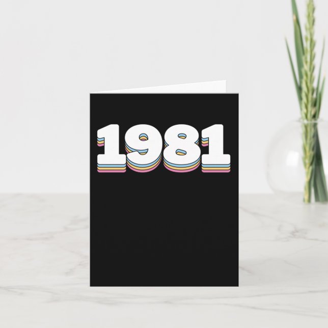 CARTÃO 1981 3 (Frente)