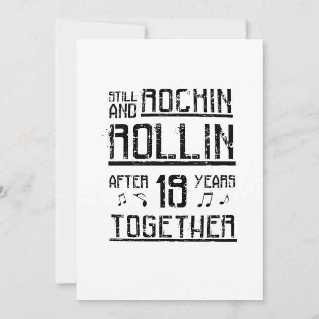 Cartão 19 anos - Presente para Casais de 19 anos (Frente)