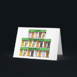 Cartão 19 de dezembro Gatos de Cartoon Fofos<br><div class="desc">Gatos de cartoon vestindo chapéus de Papai Noel segurando longas faixas verdes que dizem 'Feliz aniversário de 19 de dezembro'. Um presente ou cartão de excelente para qualquer nascer amante de gatos neste dia.</div>