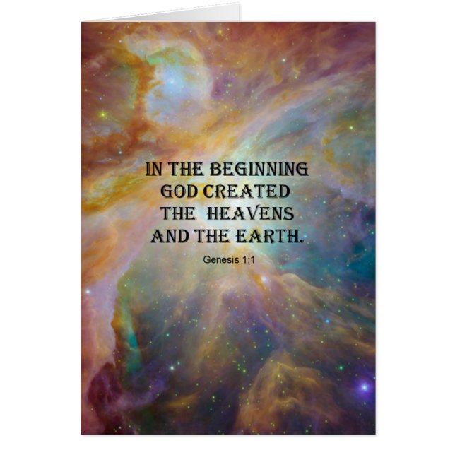 Cartão 1:1 de Genisis (Frente)