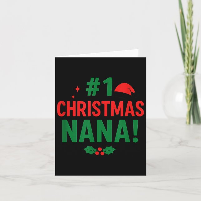 Cartão #1 Avó de Natal  (Frente)