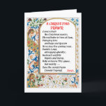 Cartão #1 da oração do Natal (Donald Trump)<br><div class="desc">O texto desta oração sentido foi escrito em novembro de 2016, imediatamente depois da eleição presidencial dos E.U. Este notecard caracteriza o texto da oração ajustada na caligrafia do renascimento-estilo, porque porque não. Bônus livre: A hino-como o ajuste musical desta oração pode ser ouvido em YouTube em Tinyurl.com/PrayerTrump. (As palavras,...</div>