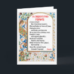 Cartão #1 da oração do Natal (Donald Trump)<br><div class="desc">O texto desta oração sentido foi escrito em novembro de 2016, imediatamente depois da eleição presidencial dos E.U. Este notecard caracteriza o texto da oração ajustada na caligrafia do renascimento-estilo, porque porque não. Bônus livre: A hino-como o ajuste musical desta oração pode ser ouvido em YouTube em Tinyurl.com/PrayerTrump. (As palavras,...</div>