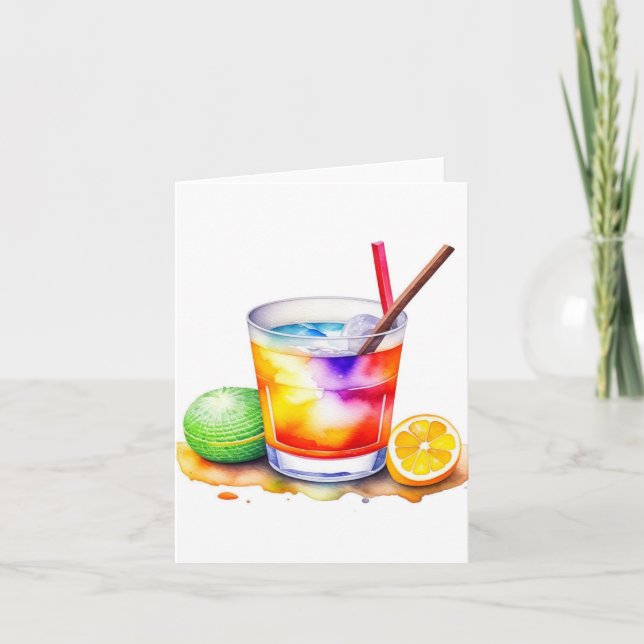 Cartão 1 de janeiro Dia Nacional da Ressaca B (Frente)