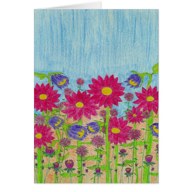 Cartão 1 floral (Frente)