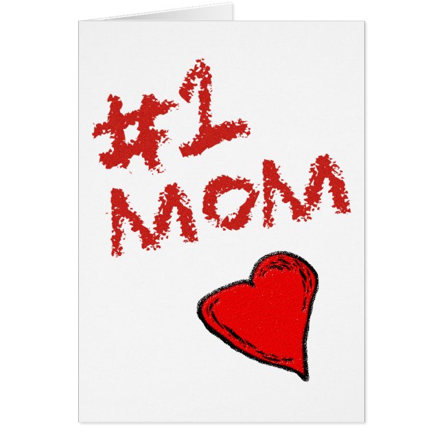 Cartão #1 Mãe (Frente)