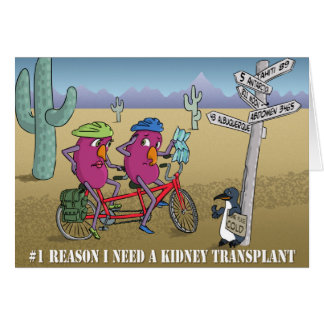 Cartão # 1 razão eu preciso uma transplantação do rim