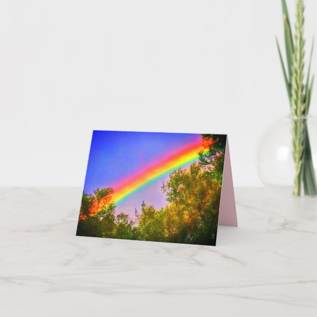 CARTÃO 1RAINBOW BRILHANTE HORIZONTAL (Frente)