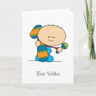 Cartão 1st Birthday - Greetings card - Boy
