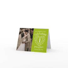 1st wedding anniversary Peridot custom photo