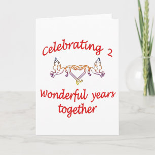 CARTÃO 2º ANIVERSÁRIO