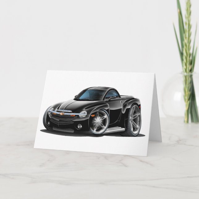 Cartão 2003-06 caminhão preto de SSR (Frente)