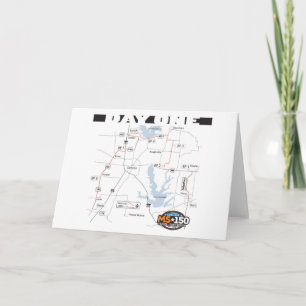 Cartão 2008 Sam's Club MS150 Route Greeting Card