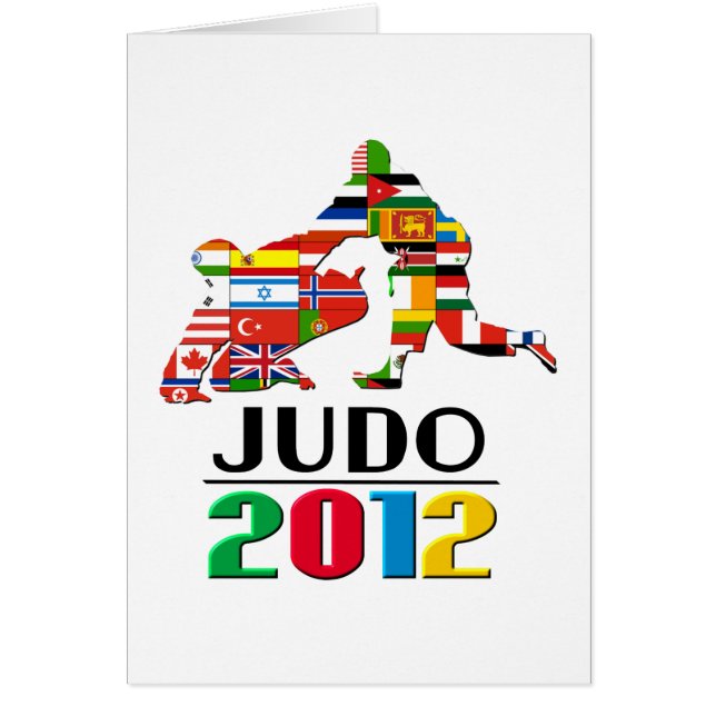 Cartão 2012: Judo (Frente)