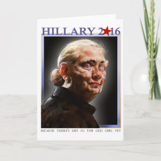 Cartão 2016 de Hillary