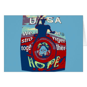 Cartão 2016 EUA têm um belo dia de hillary mais forte jun