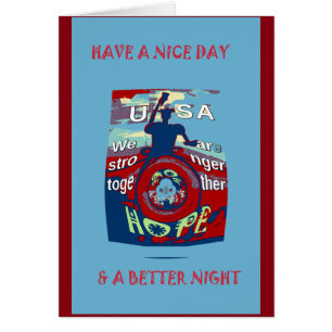 Cartão 2016 EUA têm um belo dia de hillary mais forte jun