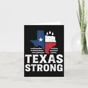 Cartão 2025 Suporte Texas Floods Shirt Texas Floods Stron