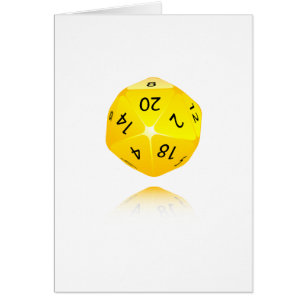 Cartão 20 tomados partido morrem