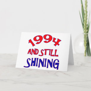 Cartão 20 years Old birthday designs