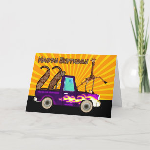 Cartão 22º, por que essa Girafa é como Luz da Grease, B