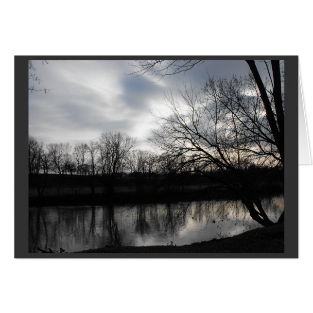 Cartão ~ 22 do inverno (Frente Horizontal)