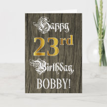 23.º Aniversário: Olhar Dourado Faux + Padrão de M