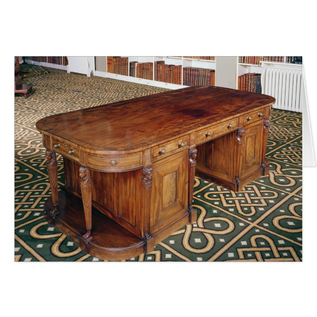 Cartão 24:Mesa de Thomas Chippendale Jr, 1805 (Frente Horizontal)
