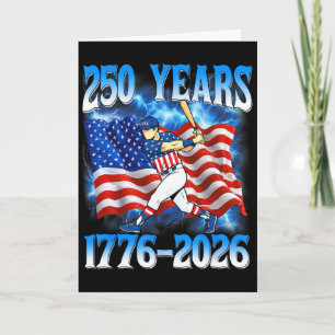 Cartão 250 Anos 1776 2026 250º Venda Bandeira Americana 4