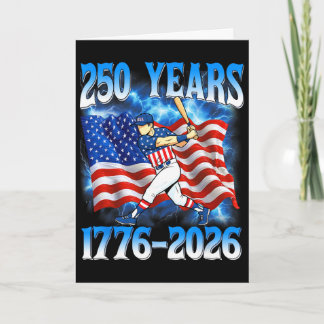 Cartão 250 Anos 1776 2026 250º Venda Bandeira Americana 4