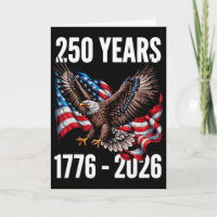 250 Anos 1776-2026 Bandeira Águia Patriótica 2026