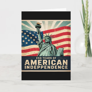 Cartão 250 Anos De Independência Americana - 250 Anos De 