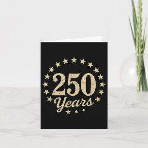 Cartão 250 Anos De Liberdade 250.º Aniversário Dos Eua Ba