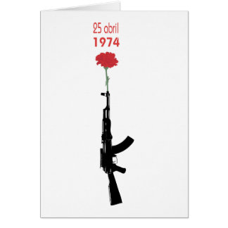 Cartão 25 Abril