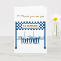 26.2 Parabéns da Maratona de Berlim, Alemanha Pers