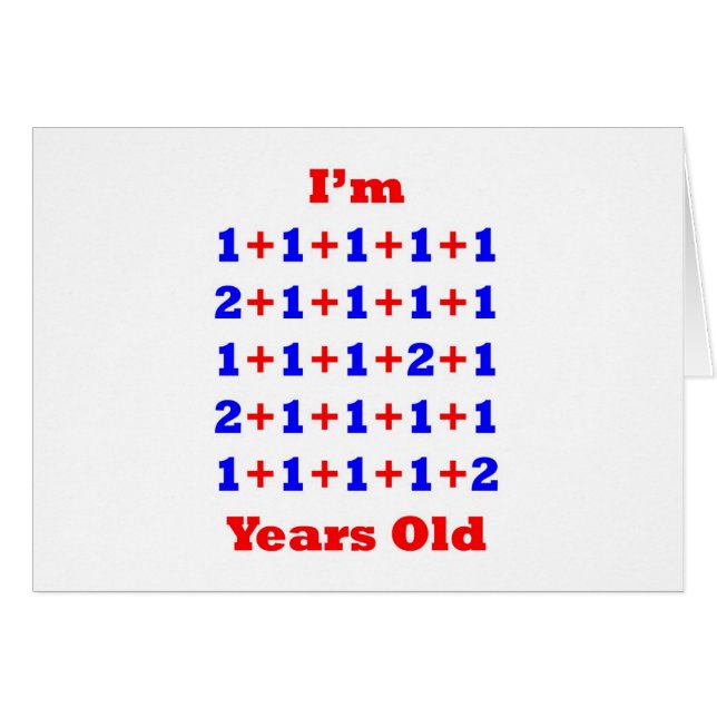 Cartão 29 anos velho! (Frente Horizontal)