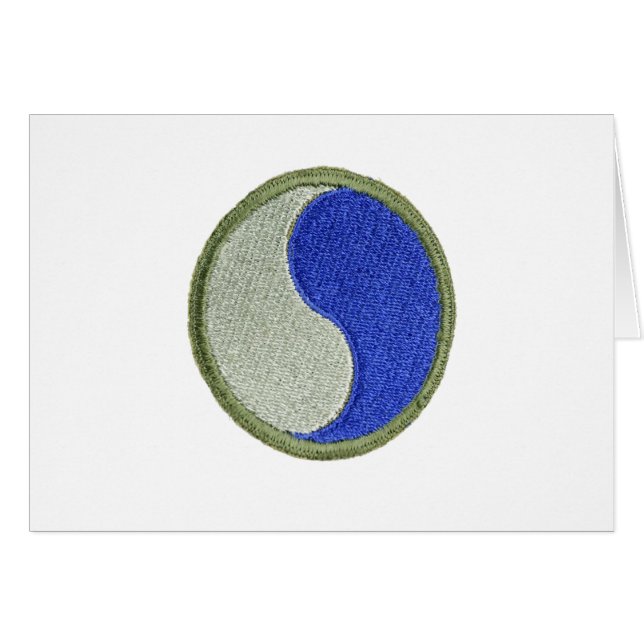 Cartão 29 Infantaria (Frente Horizontal)