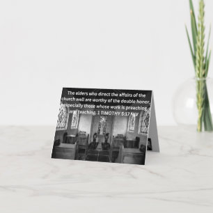 CARTÃO 2 DO DIA DE APRECIAÇÃO CLERGY