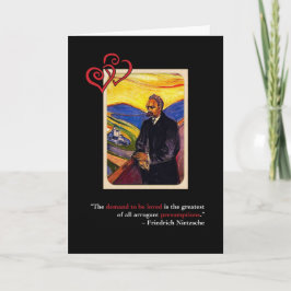 Cartão #2 do dia dos Anti-Namorados de Nietzsche