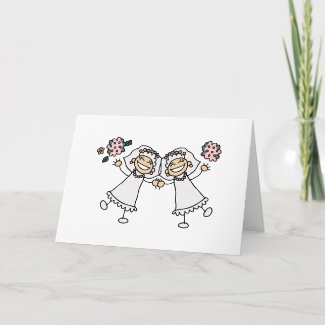 Cartão 2 noivas (Frente)