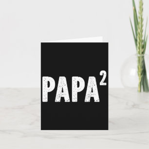 Cartão 2 Papa ao Quadrado Para Vovô Da Netinha