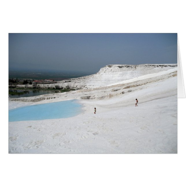 Cartão 30 graus Celsius (86 graus Farenheit) (Frente Horizontal)