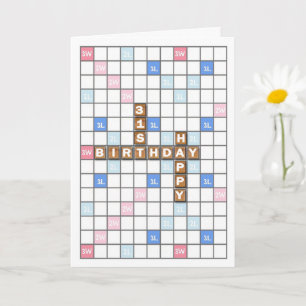 Cartão 31º Aniversário, Conselho de Jogo do Word