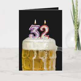 Cartão 32º Aniversário da Cerveja Negra