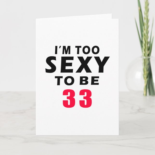 Cartão 33 designs de aniversário (Frente)