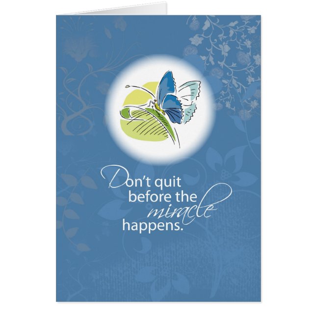 Cartão 3512 Não Sair da Borboleta (Frente)