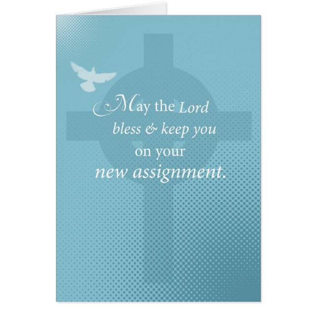 Cartão 3768 Nova Atribuição do Padre, Espírito na Cruz (Frente)