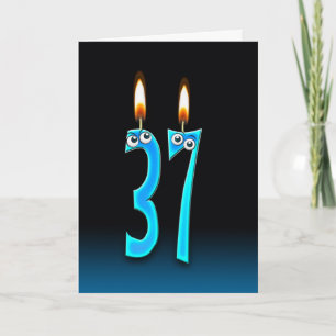 Cartão 37. Velas de Aniversário