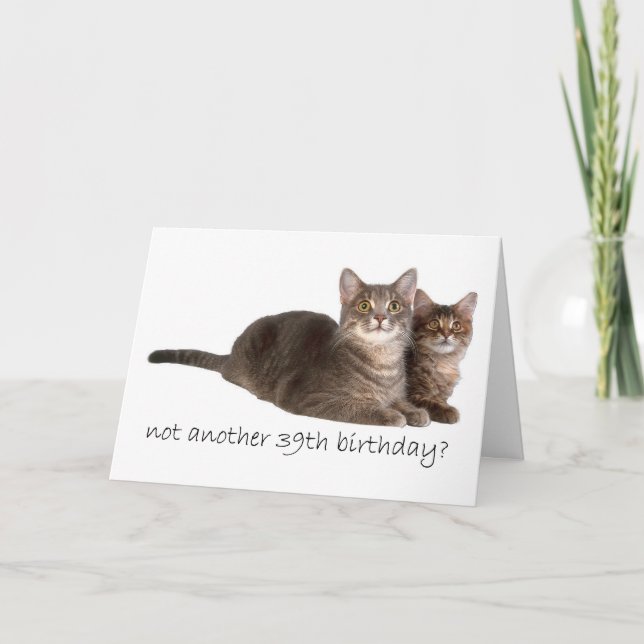 Cartão 39º aniversário (Frente)
