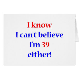 Cartão 39 qualquer um